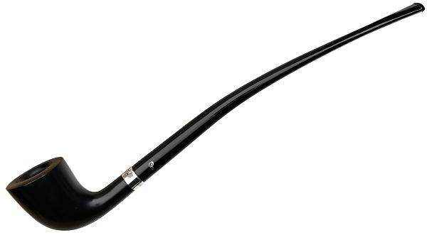 Churchwarden Ebony Silver Mounted (D6) Fishtail