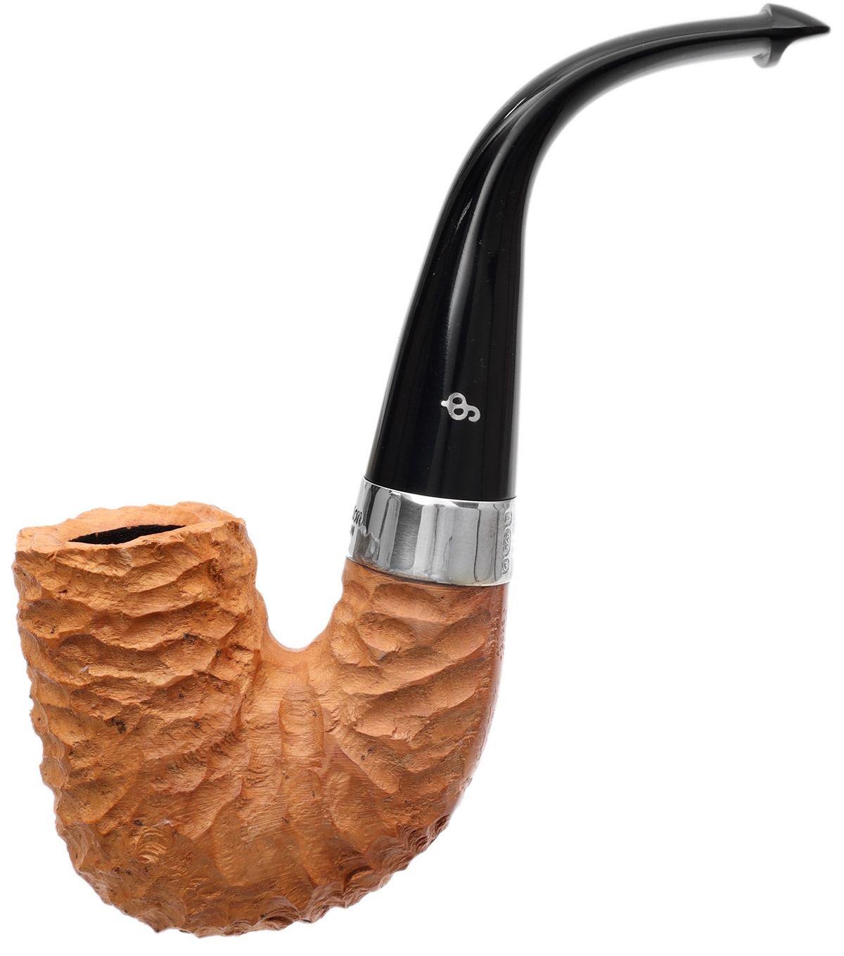 Pipe of the Year 2025 Natural Rusticated P-Lip (9mm)