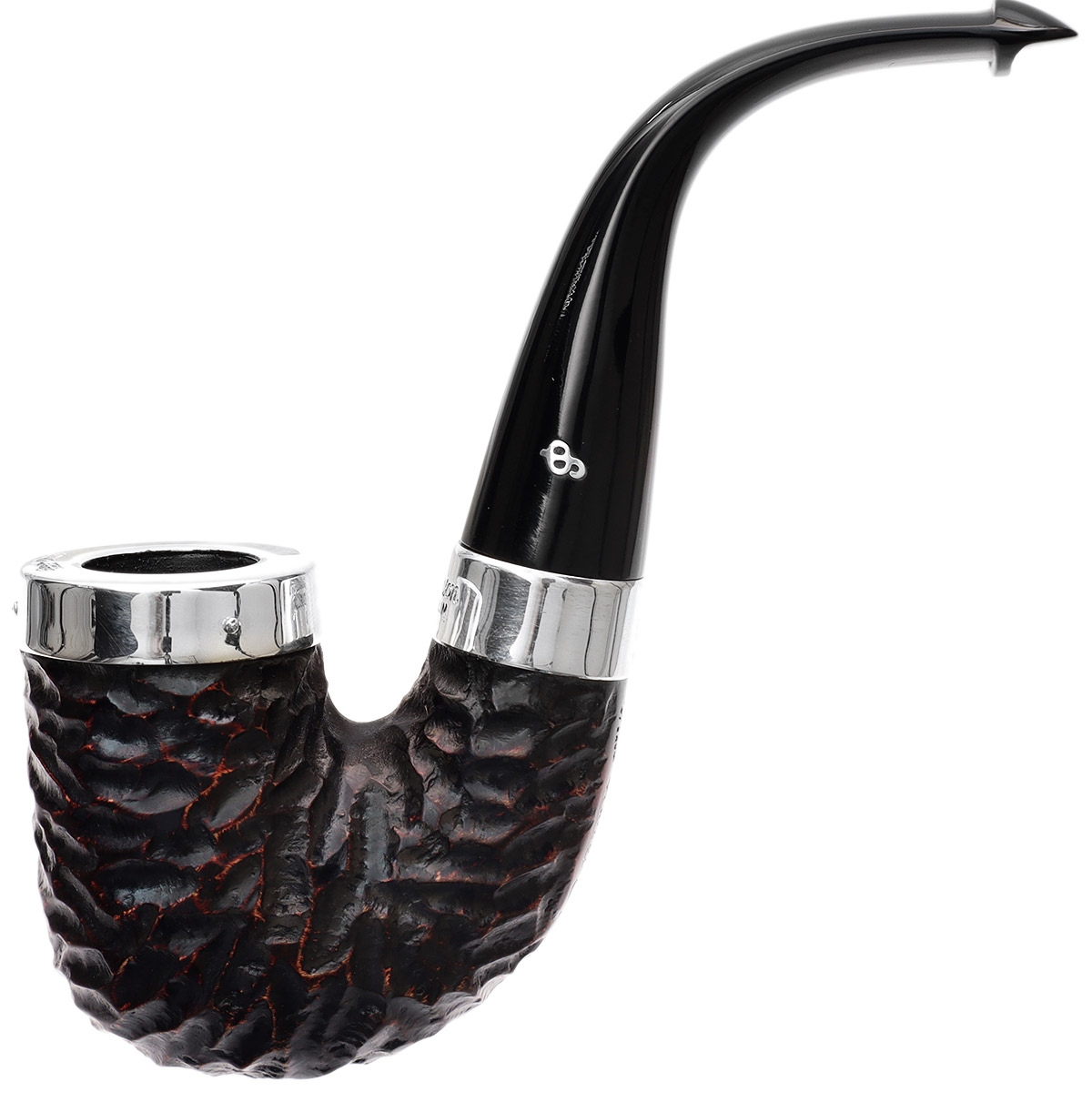 Pipe of the Year 2025 Rusticated Silver Cap P-Lip