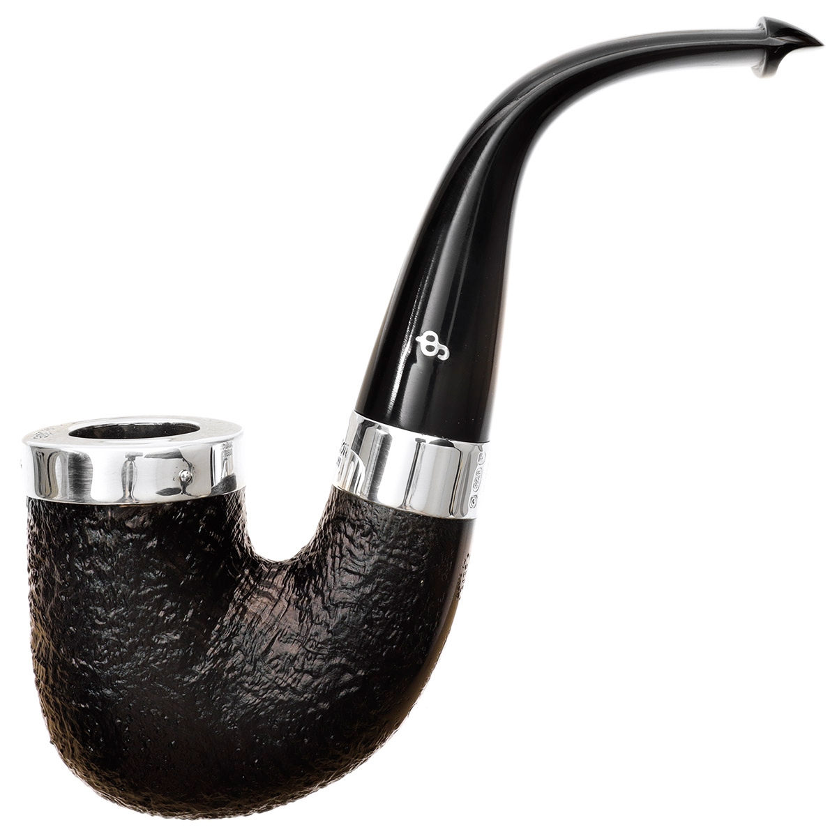 Pipe of the Year 2025 Sandblasted Silver Cap P-Lip