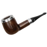 Peterson House Pipe Oak Silver Cap Billiard P-Lip