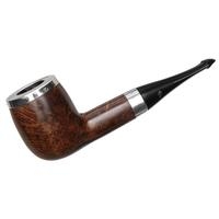 Peterson House Pipe Oak Silver Cap Billiard P-Lip (9mm)