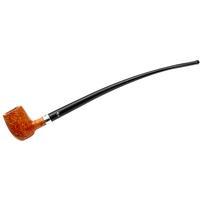 Peterson Churchwarden Natural Silver Mounted Barrel Fishtail
