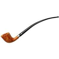 Peterson Churchwarden Natural Silver Mounted (D6) Fishtail
