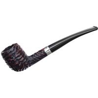 Peterson Junior Rusticated Nickel Mounted Canted Billiard Fishtail