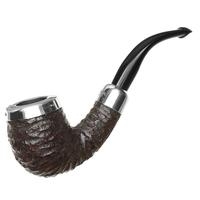 Peterson Pipe of the Year 2023 Rusticated Silver Cap P-Lip (9mm)